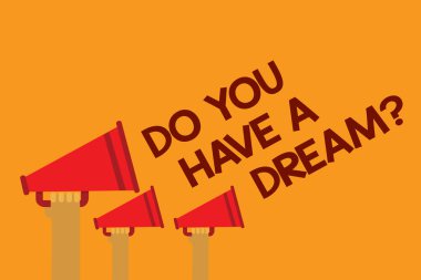 Word metin yapmak Eğer var A Dream soru yazma. Birisi birden çok çalar hoparlör simgesi duyuru yaşam hedefleri başarıları üç satır metin mesajları fikir hakkında sorduğun için iş kavramı