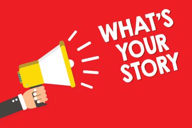 Ne yazma el yazısı Your Story metindir. Biri bana kendisi hakkında paylaşım soran kavramı anlam deneyim uyarı duyuru sembol endişe hoparlör sinyal göstergesi komut dosyası
