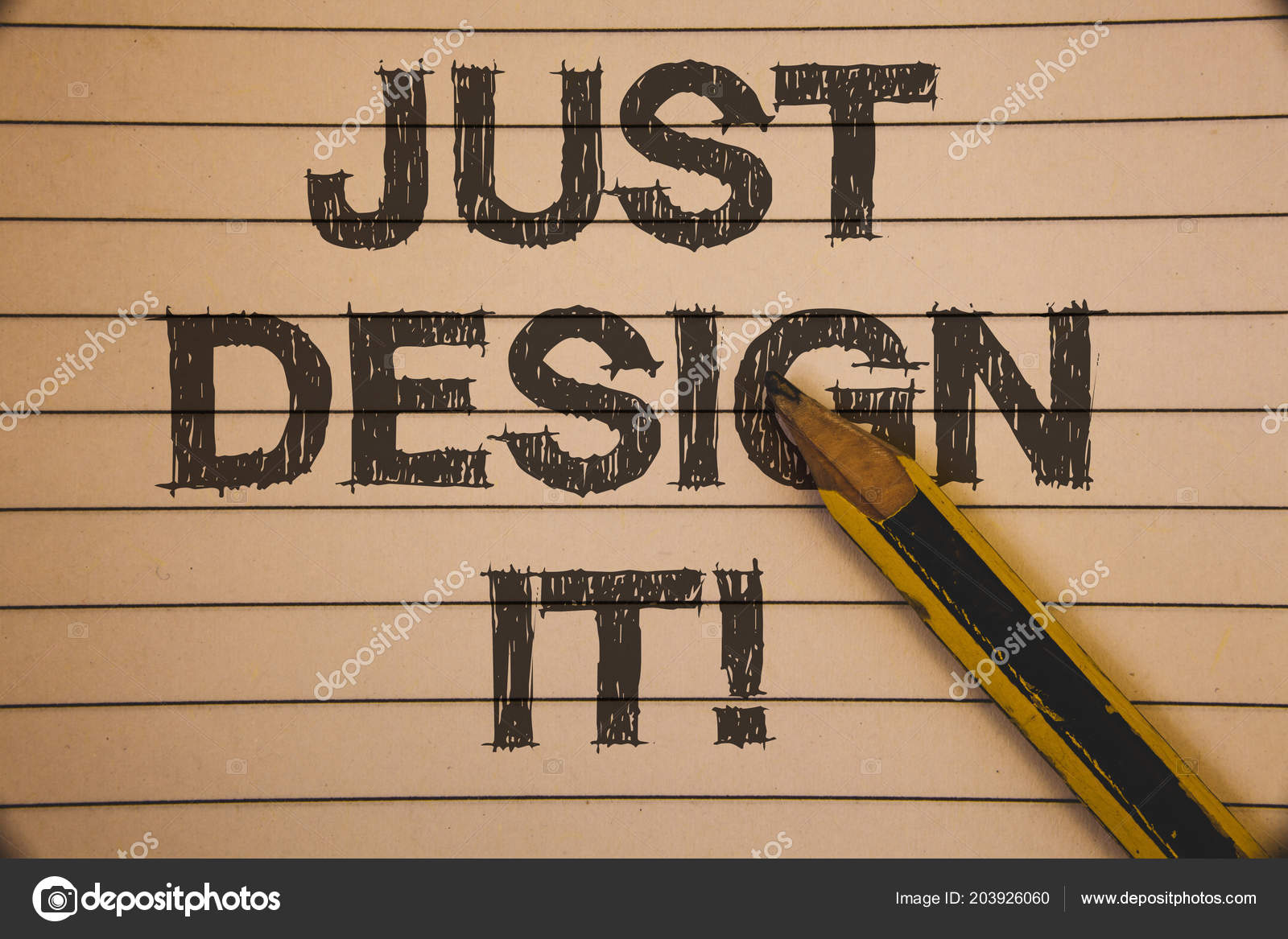 Writing Note Showing Just Design Motivational Call Business