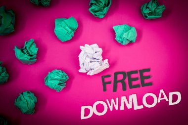 Ücretsiz Download gösterilen Not yazma. İş fotoğraf vitrine dosyaları indirme olmadan herhangi bir masraf Online teknoloji metin kelime ufalanmış pembe arka plan kağıt notları stres kızgın yazılı