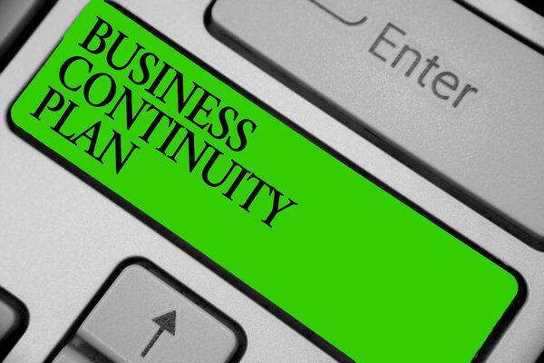 Концептуальный почерк, показывающий план непрерывности бизнеса. Представление бизнес-фото, демонстрирующее создание систем предотвращения потенциальных угроз
