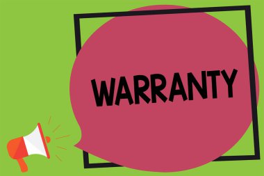 Garanti gösterilen Not yazma. İş fotoğraf vitrine ücretsiz servisi, tamir ve bakım megafon hoparlör yüksek sesle çığlık fikir satılan ürünün konuşmak çerçeve konuşma balonu