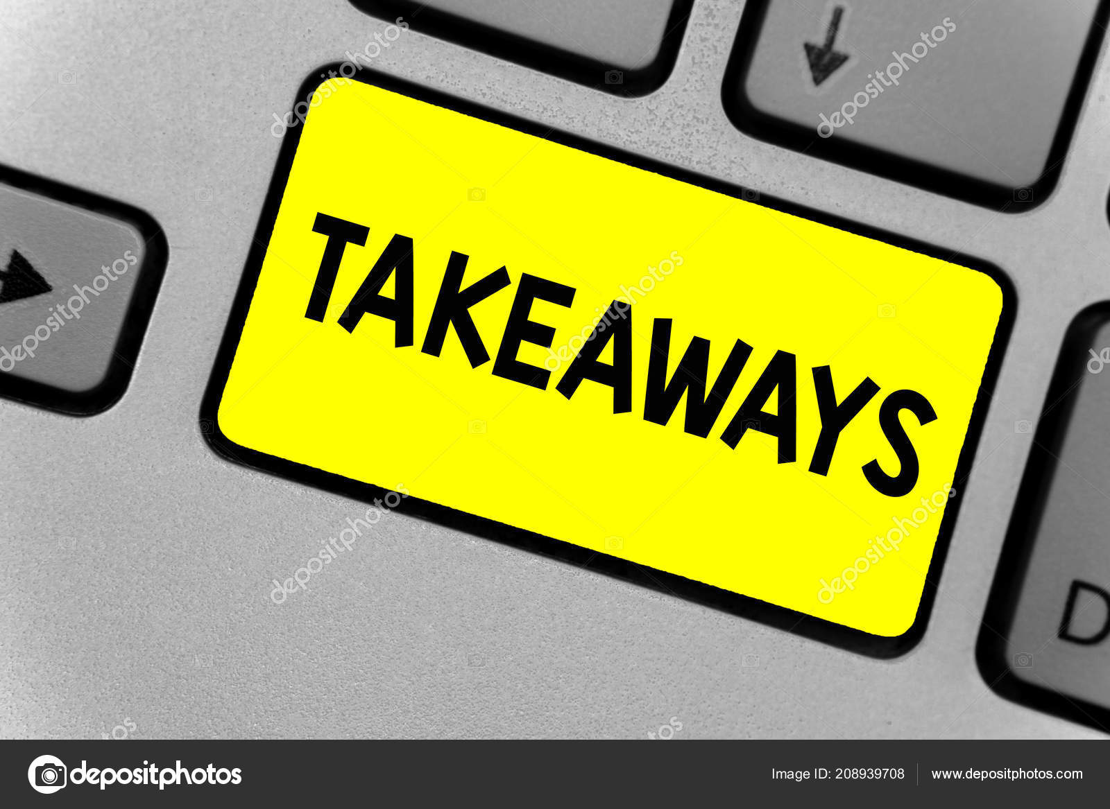 Writing Note Showing Takeaways Business Photo Showcasing Act Instance