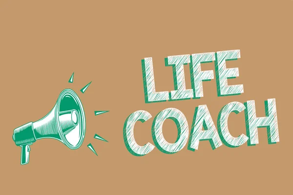 Konzeptionelle Handschrift Die Den Life Coach Zeigt Geschäftsfoto Das Eine — Stockfoto