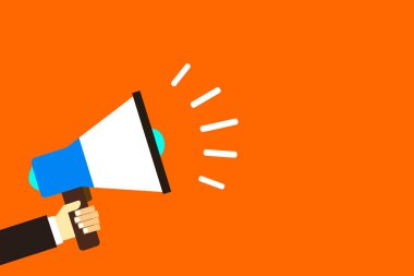 Düz tasarım iş vektör illüstrasyon kavramı. İş reklam Web sitesi ve promosyon afiş için. boş sosyal medya için kendi metin alanı metni kopyalayın. ESP izole şablon sanat