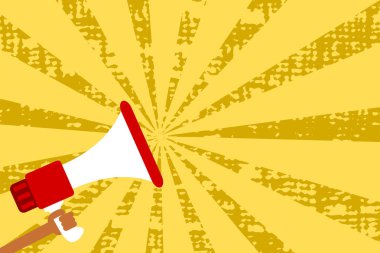 Düz tasarım iş vektör illüstrasyon kavramı. İş reklam Web sitesi ve promosyon afiş için. boş sosyal medya için kendi metin alanı metni kopyalayın. ESP izole şablon sanat