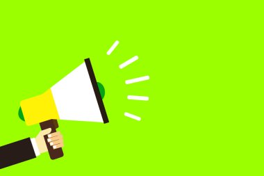 Düz tasarım iş vektör illüstrasyon kavramı. İş reklam Web sitesi ve promosyon afiş için. boş sosyal medya için kendi metin alanı metni kopyalayın. ESP izole şablon sanat.