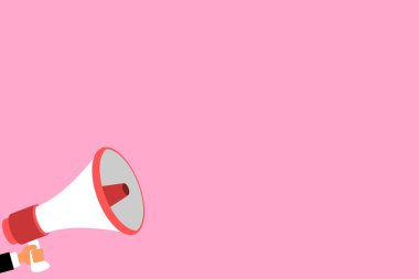 Düz tasarım iş vektör illüstrasyon kavramı. İş reklam Web sitesi ve promosyon afiş için. boş sosyal medya için kendi metin alanı metni kopyalayın. ESP izole şablon sanat.