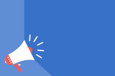 Düz tasarım iş vektör illüstrasyon kavramı. İş reklam Web sitesi ve promosyon afiş için. boş sosyal medya için kendi metin alanı metni kopyalayın. ESP izole şablon sanat.