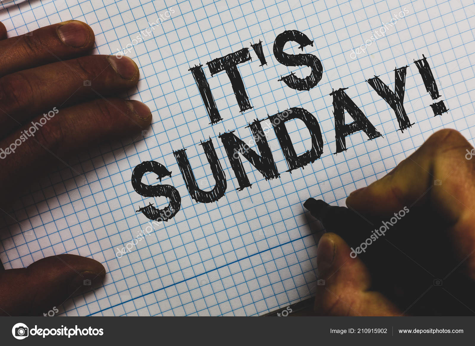 Handwriting Text It S Is Sunday Concept Meaning Day Of Rest And Religious Worship Part Of The Weekend Man Holding Marker Communicating Ideas Important Messages Squared Paper Stock Photo By C Artursz Handwriting Text It S Is Sunday Concept Meaning Day Of Rest And Religious Worship Part Of The Weekend Man Holding Marker Communicating Ideas Important Messages Squared Paper Stock Photo By C Artursz