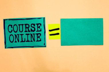 El yazısı metin Kursu Online. Anımsatıcıları eşittir işareti önemli mesajlar hatırlamak kavramı anlam elearning elektronik eğitim uzak çalışma dijital sınıf turkuaz kağıt notları.