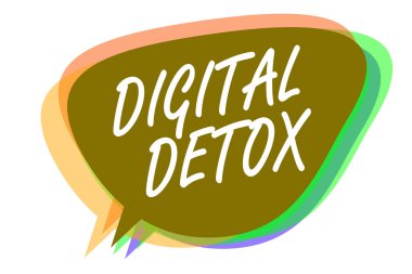 Word metin yazma dijital detoks. İş kavramı elektronik aygıtlar bağlantıyı kes yeniden Unplugged konuşma balonu fikir haber uyarı mektubu gölgeler önemli niyeti söz için ücretsiz.