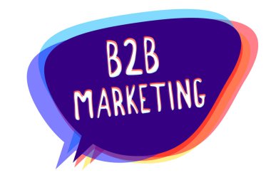 Kavramsal el B2B pazarlama gösterilen yazma. İş fotoğraf metin ortaklık şirketlerin tedarik zinciri birleşme açar sattığınız konuşma balonu fikir mesaj uyarı mektubu önemli niyeti gölgeler.
