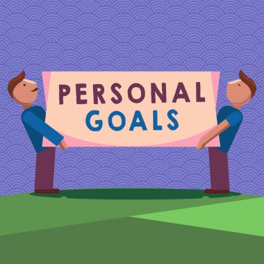El yazısı metin yazma kişisel hedefler. Hedef çabalarını motivasyon etkilemek için bir kişinin belirlediği anlam kavramı