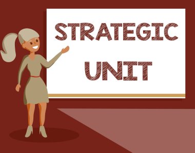 El yazısı Stratejik Birim. Konsept, ürün sunma ve pazar segmentine odaklanan kâr merkezi anlamına gelir.