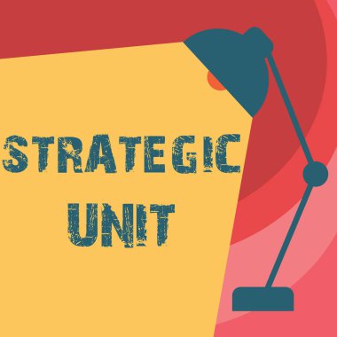 El yazısı Stratejik Birim. Konsept, ürün sunma ve pazar segmentine odaklanan kâr merkezi anlamına gelir.