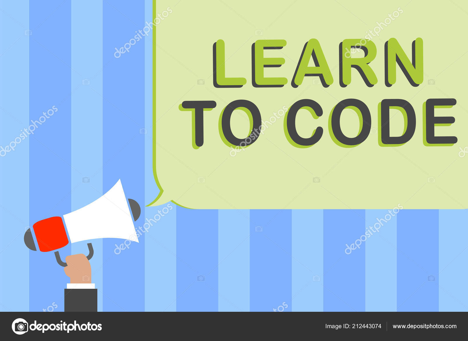 writing note showing learn to code business photo showcasing learn computer coder