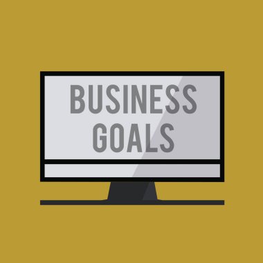 El yazısı, İş Dünyası Hedefleri. Kavram derken, belirli bir zaman diliminde tamamlanması beklenen kavram