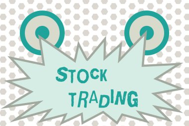 Sözcük yazma borsası. Menkul Kıymetler Alım ve Satım Şirketi Konsepti Elektronik olarak Borsa katında