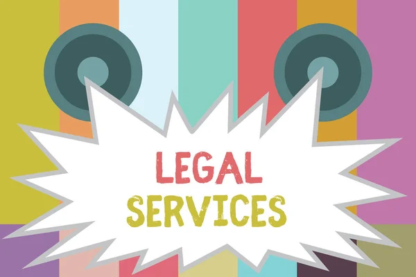 Szövegírás Jogi Szolgálat. Az igazságszolgáltatáshoz való hozzáférés üzleti koncepciója Tisztességes eljáráshoz való jog egyenlőség — Stock Fotó