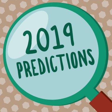 Word metin 2019 Öngörüler yazma. İş kavramı şeylerin listesi için kanıt olmadan olacak hissediyorum