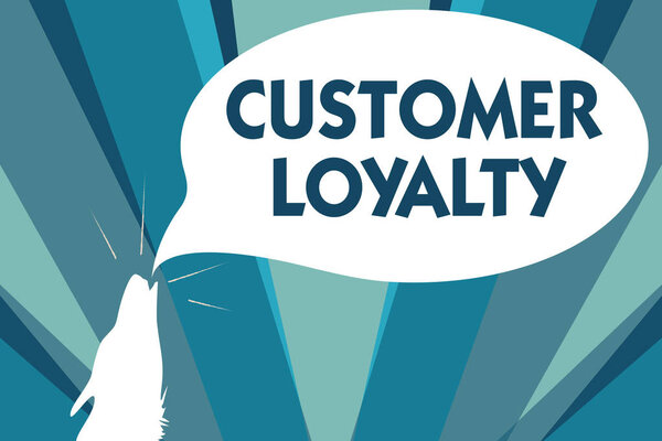 Концептуальный почерк, показывающий лояльность клиентов. Деловое фото, демонстрирующее результат неизменно положительного эмоционального опыта
