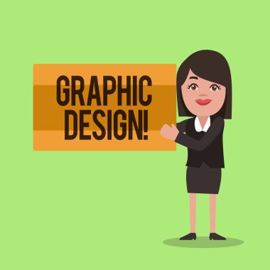 Grafik Tasarımı el yazısı metni. Reklamlarda metin ve resimleri birleştirme sanatı veya becerisi anlamına gelen kavram