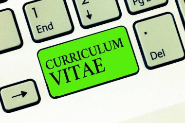 Özgeçmiş yazma el yazısı metin. Kavram anlamı kişi sahip nitelikleri genel olarak iş fırsatı