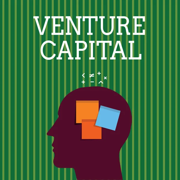 手書き文字表記｜Venture Capital。企業から中小企業への資金供給という概念 — ストック写真