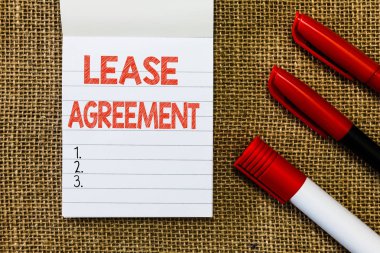 Kelime yazma sözleşmesi kira sözleşmesi. İş sözleşmesi şartları için bir taraf kira sözleşmesini kabul ediyor
