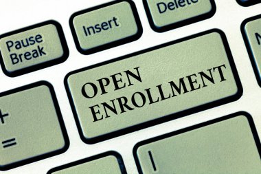 El yazısı metin açık kaydı. Ne zaman insanlar bir sigorta kaydettirmek üzere yıllık dönem anlam kavramı