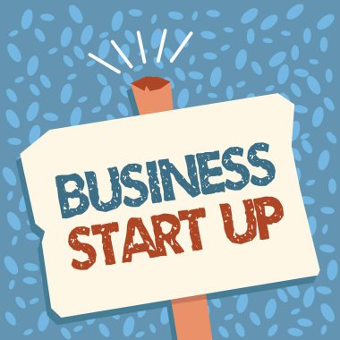İş Start Up gösterilen Not yazma. Yeni ticaret girişim taze taahhüt kadar koyarak vitrine iş fotoğraf