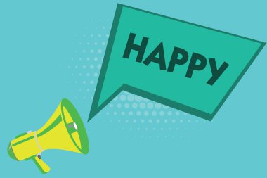 Happy gösterilen Not yazma. Duygu veya gösteren zevk kanaat bir şey hakkında vitrine iş fotoğraf kişi