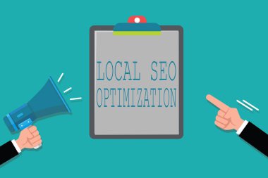 Word metin yerel Seo optimizasyon yazma. İş kavramı için üst listesinde rütbesine arama görünürlüğü artırmak