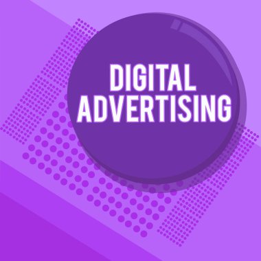 El yazısı, Dijital Reklamcılık. Çevrimiçi Pazarlama Tanıtım Mesajları Kampanyası anlamına gelen kavram