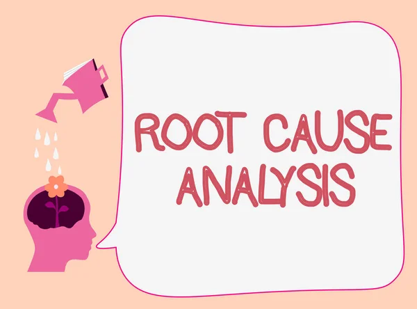 Writing note showing Root Cause Analysis. Business photo showcasing Method of Problem Solving Identify Fault or Problem