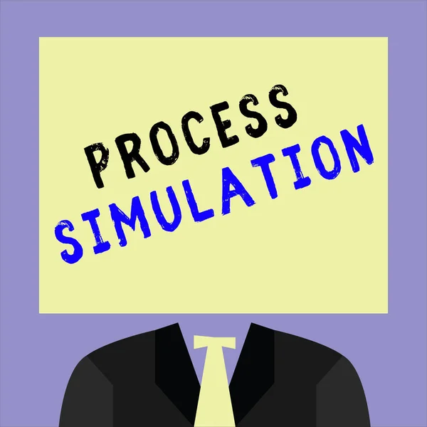 Handwriting text writing Process Simulation. Concept meaning Technical Representation Fabricated Study of a system