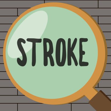 Kontur yazma el yazısı metin. Basmak veya yapılan bir kişinin veya darbe işareti çarpıcı konsept anlamı hareket