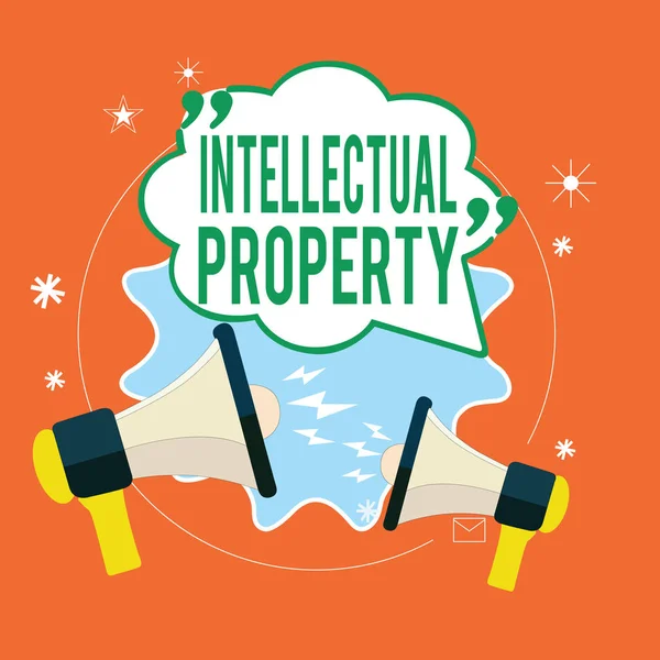Письменная записка об интеллектуальной собственности. Защита от несанкционированного использования Запатентованная работа или идея — стоковое фото