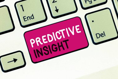 Kavramsal el akıllı fikir gösterilen yazma. Proaktif fay yönetim sistemi bir erken teşhis vitrine iş fotoğraf