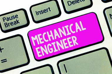 Makine Mühendisini gösteren bir not yazıyorum. Makine Sistemi Uygulamalı Mühendislik Disiplini