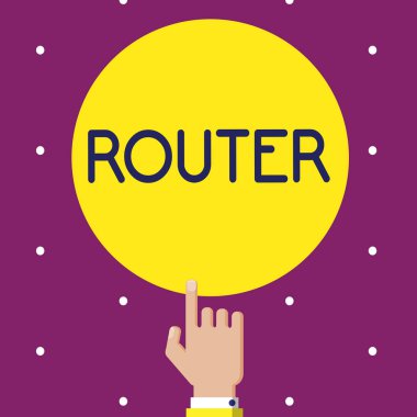 Kavramsal el gösterilen yönlendiricisi yazma. Oluklar eklem yapma marangozluk iş fotoğraf vitrine güç aracı şeklindeki kesici ile kullanılan