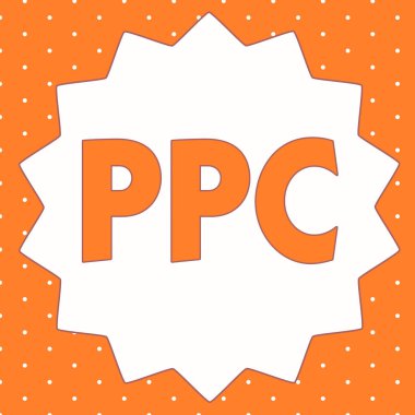 Kavramsal el yazma gösteren Ppc. iş fotoğraf reklamverenler reklamlarının biri her tıklandığında pazarlama bir ücret ödemek vitrine