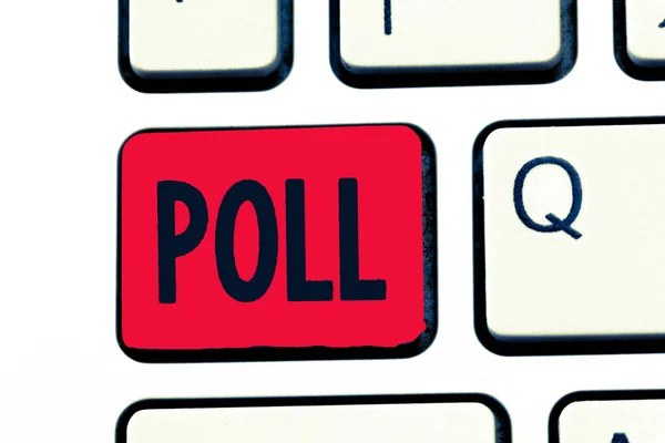 Írásbeli Megjegyzés szavazás mutatja. Üzleti fénykép bemutató szavazási folyamat választást a leadott szavazatok számának nyilvántartása — Stock Fotó