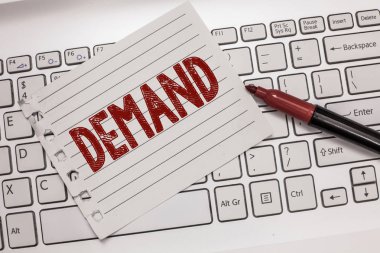 Talep gösterilen metin işareti. Sağ itibariyle yapılacak kavramsal fotoğraf ısrarlı ve buyurgan talep sormak yetkili olarak