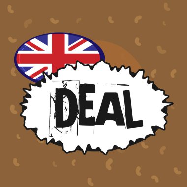 Kavramsal el gösteren yazma. İş fotoğraf metin Take parçası belirli bir ürünüdür ticari ticaret ile ilgili