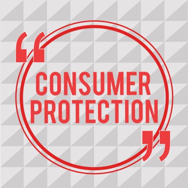 Tüketici korumasını gösteren bir not yazıyorum. Tüketici Haklarının Korunması İçin Adil Ticaret Kanunlarının Fotoğraflandırılması