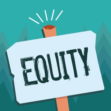 Kavramsal el sermaye gösterilen yazma. Adil ve tarafsız yarış ücretsiz bir yandan birlik olmanın kalite vitrine iş fotoğraf