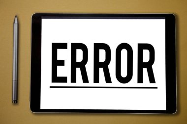 Metin işareti hata gösteriyor. Kavramsal fotoğraf hatası. Davranış kararında yanılma durumu öyle demek değildi.