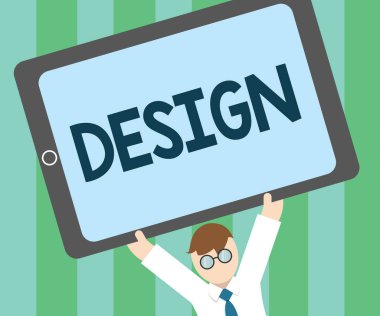 Word metin yazma tasarım. Bak işlev veya bina işleyişini göstermek için iş kavramı planı çizim için üretilen